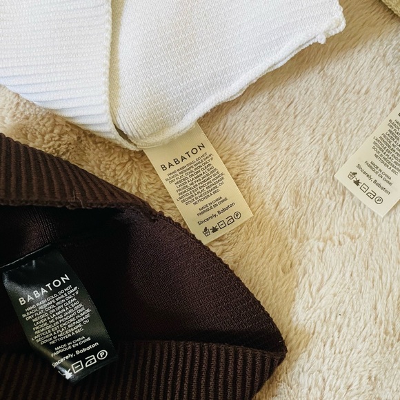 Aritzia Sculpt Knit Criss Cross Cropped Tank Bundle - Picture 2 of 3